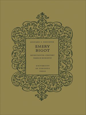 cover image of Emery Bigot
